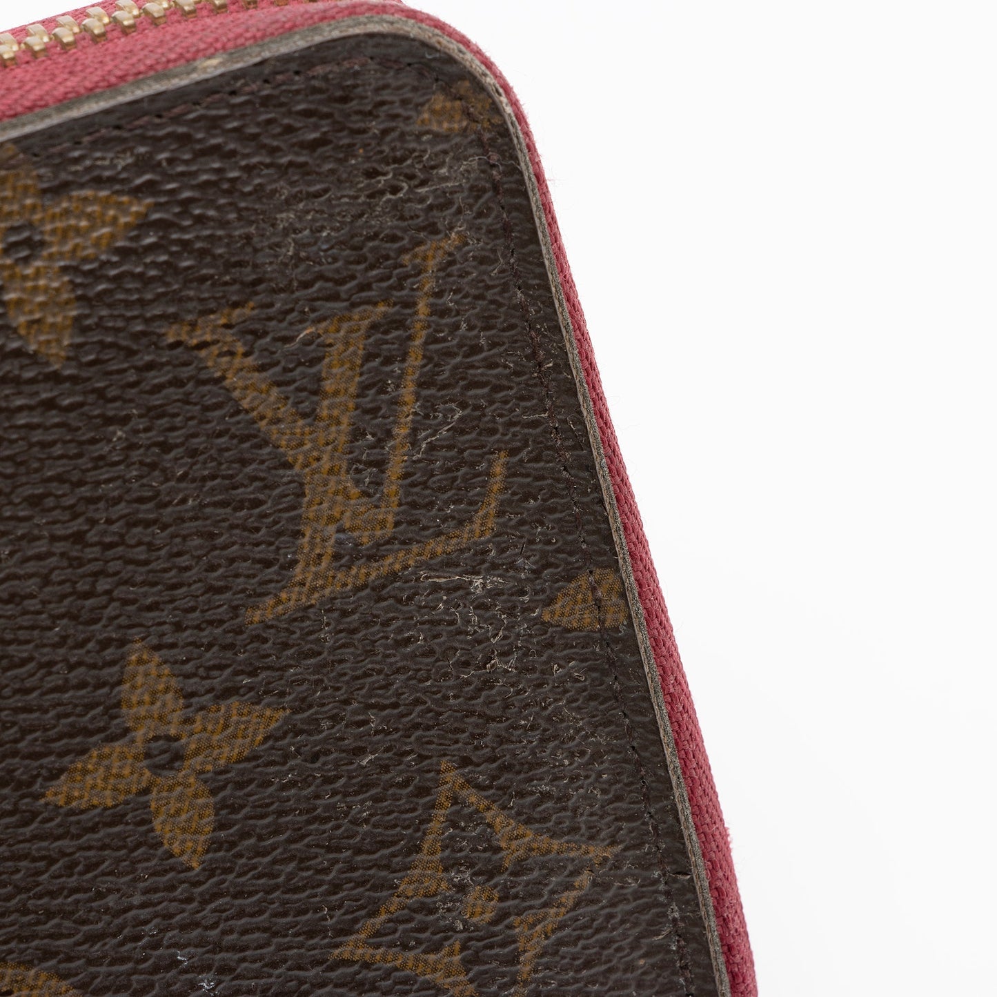 Louis Vuitton Monogram Canvas Zippy Wallet (SHF-23696)