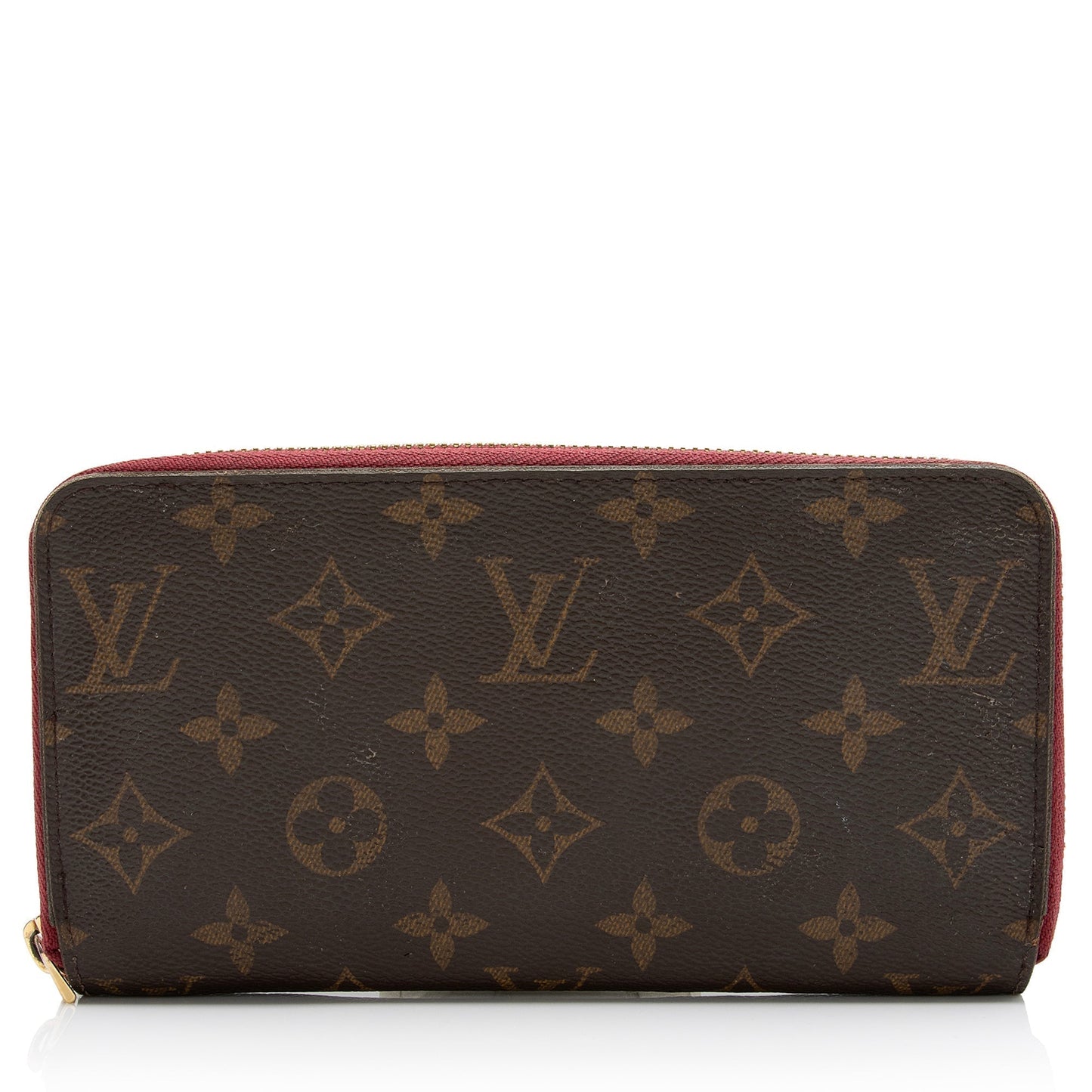 Louis Vuitton Monogram Canvas Zippy Wallet (SHF-23696)