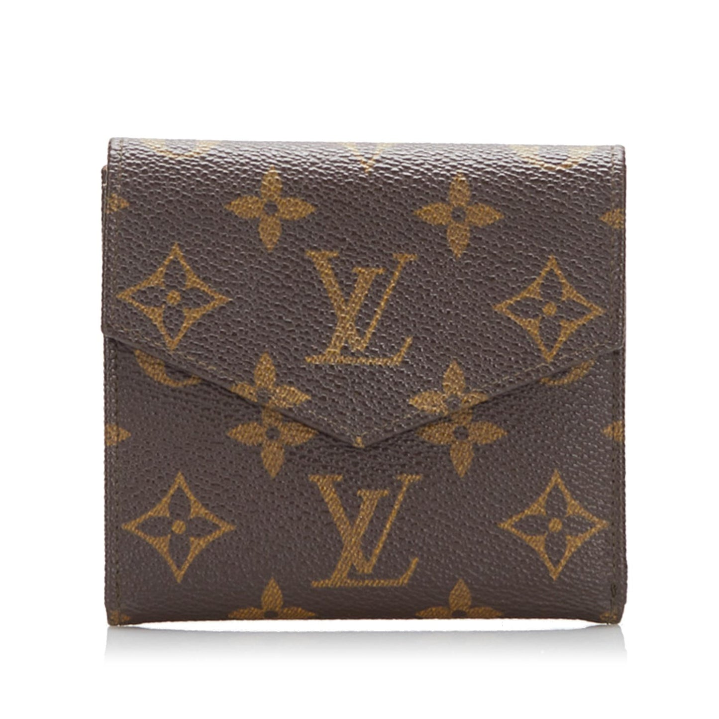 Louis Vuitton Monogram Compact Wallet (SHG-S0an9J)