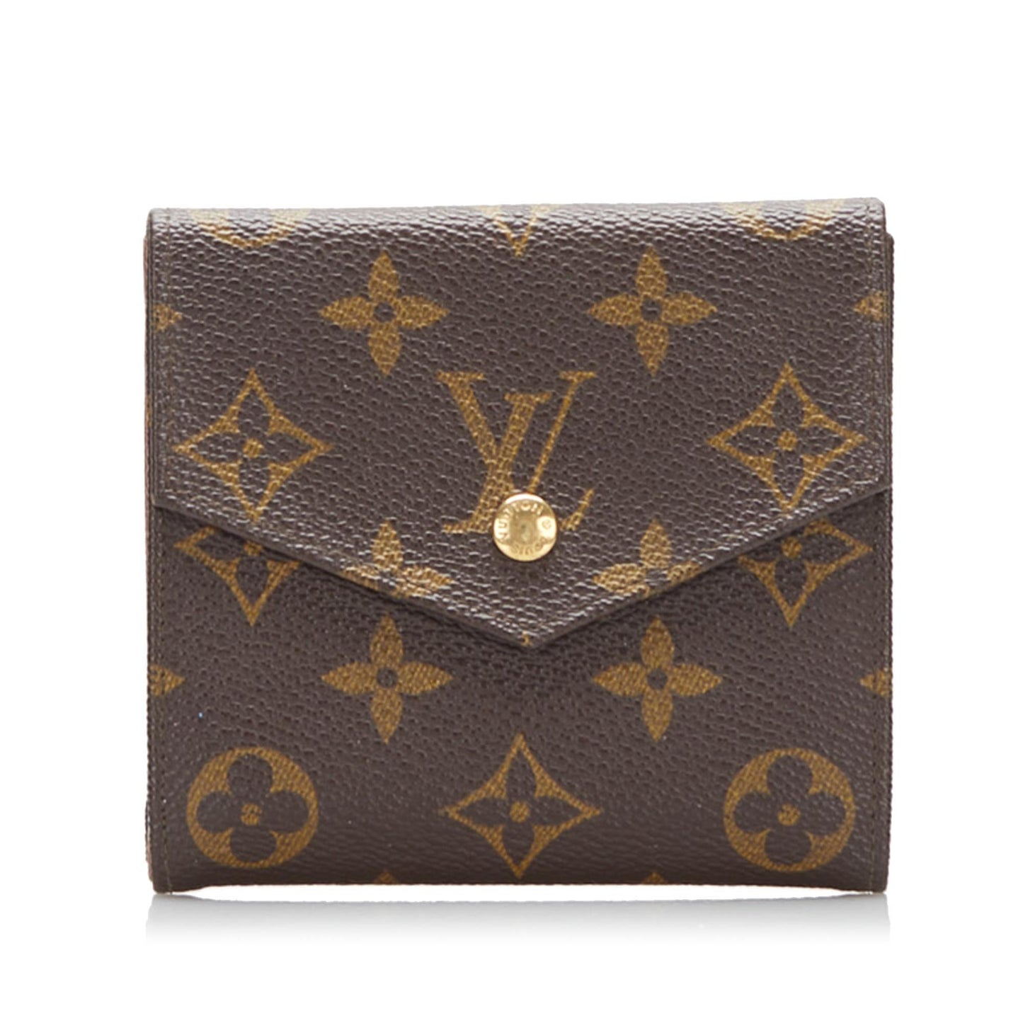 Louis Vuitton Monogram Compact Wallet (SHG-S0an9J)