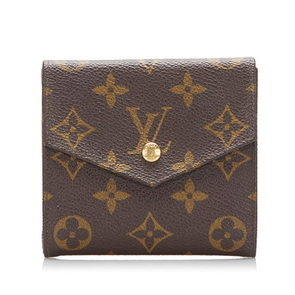 Louis Vuitton Monogram Compact Wallet (SHG-S0an9J)