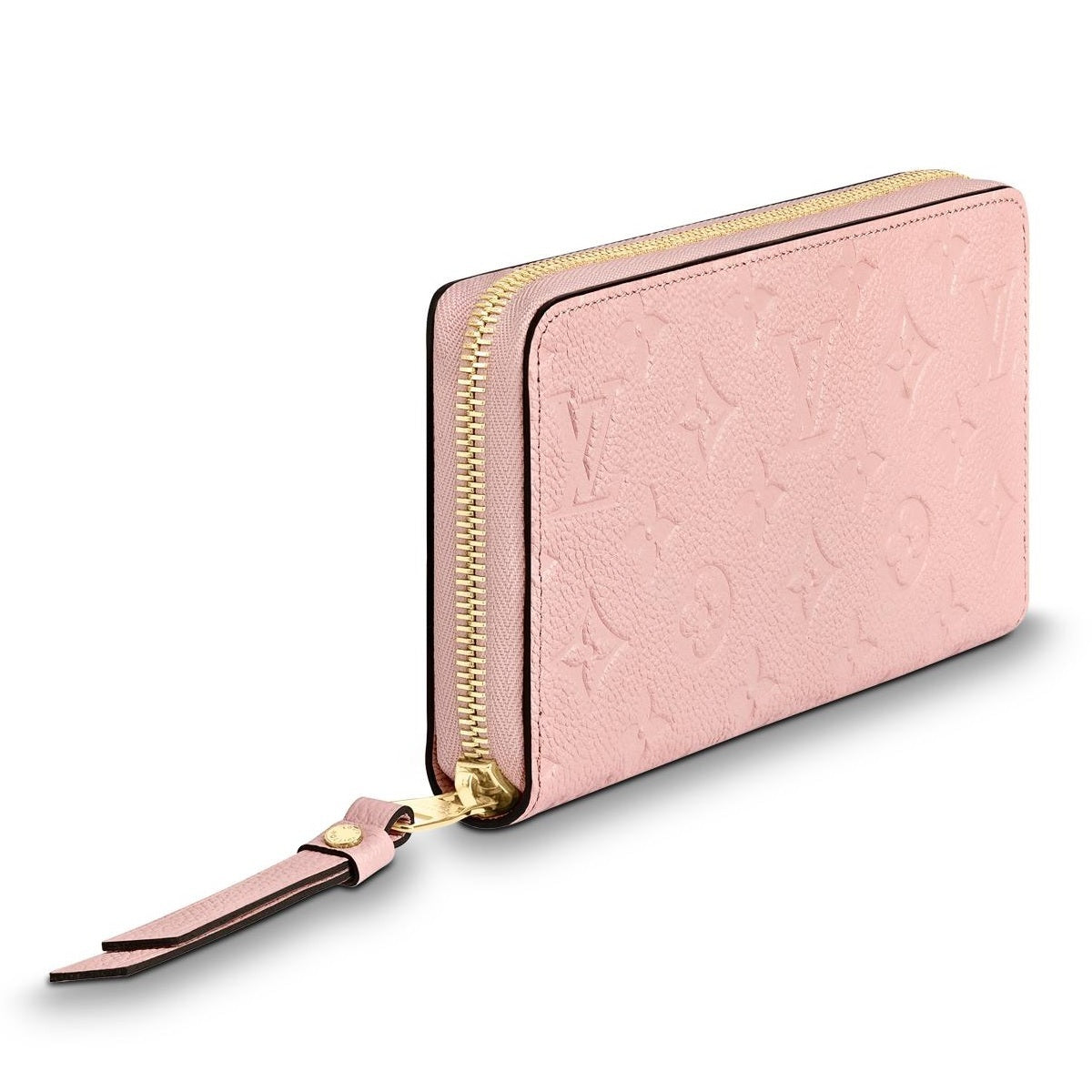 LOUIS VUITTON MONOGRAM EMPREINTE LEATHER WALLET ROSE POUDRE