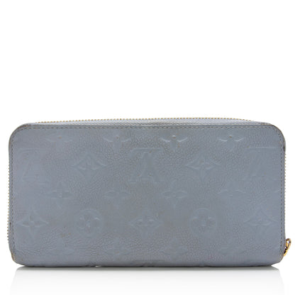 Louis Vuitton Monogram Empreinte Zippy Wallet