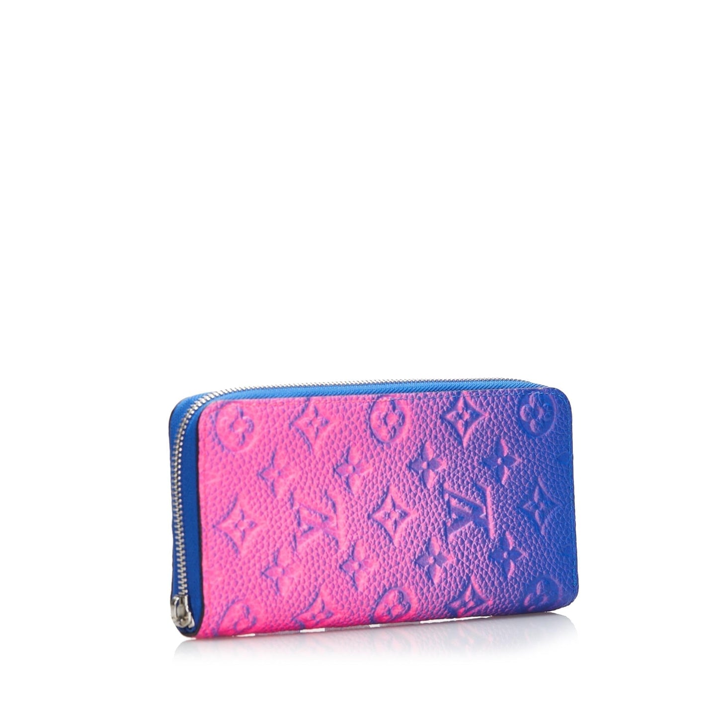 Louis Vuitton Monogram Taurillon Illusion Vertical Zippy Wallet (SHG-KUezXC)