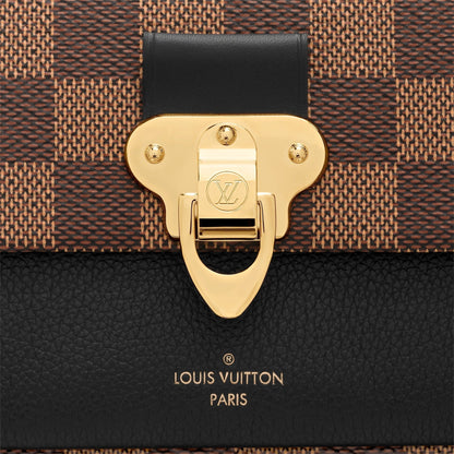 LOUIS VUITTON DAMIER EBENE VAVIN CHAIN WALLET ON CHAIN