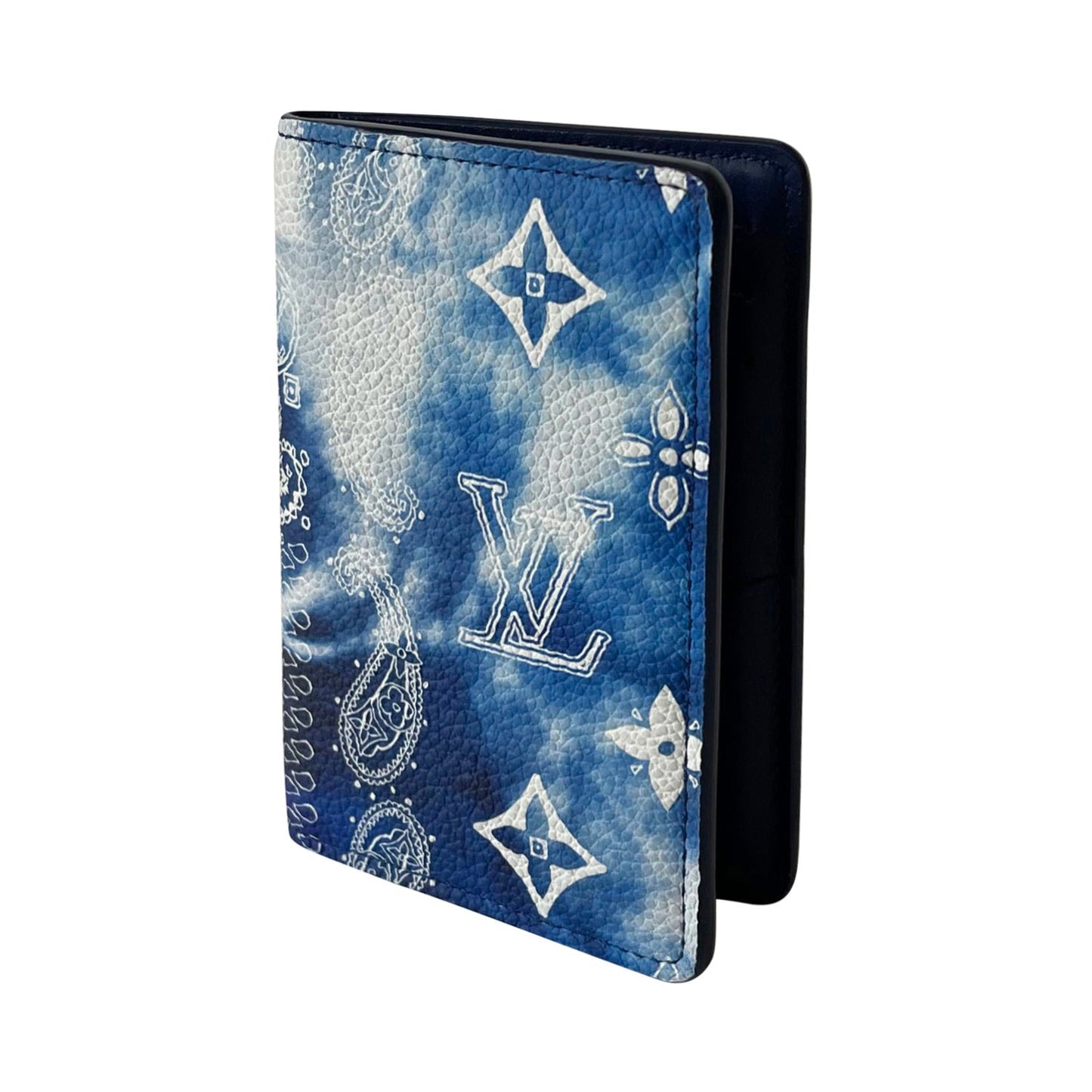 Louis Vuitton Blue Monogram Bandana Wallet