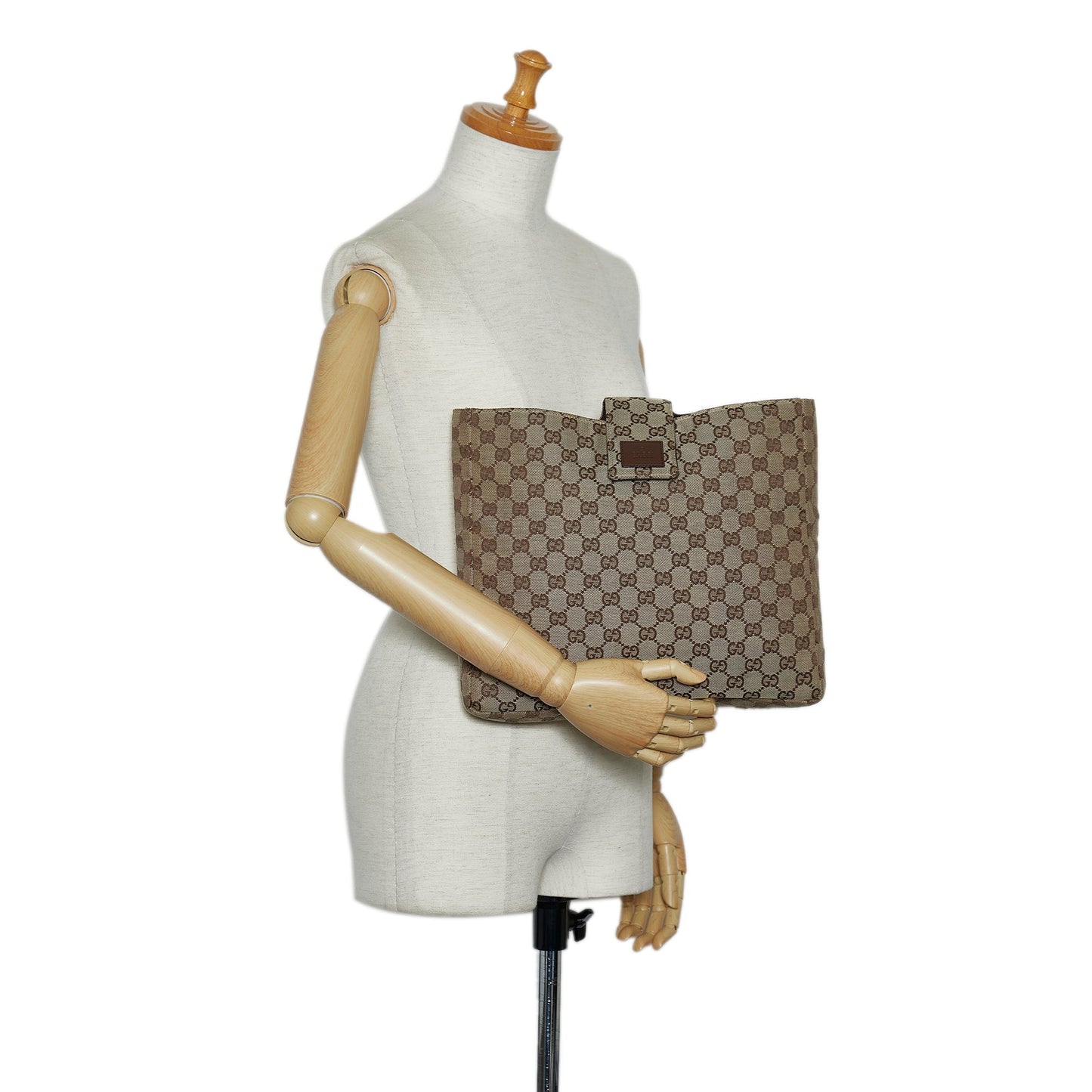 Gucci Clutch Brown GG Canvas