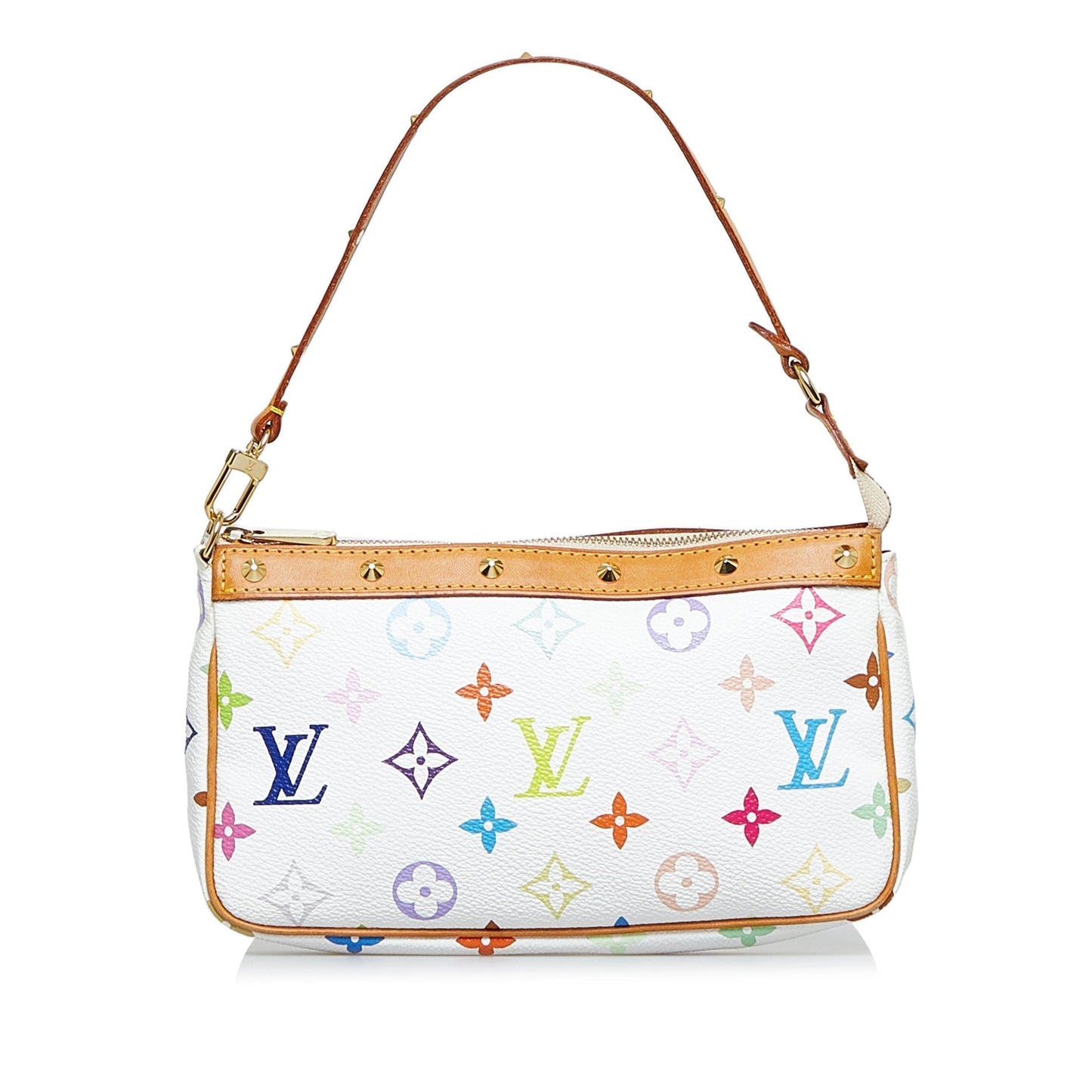 Louis Vuitton  Monogram Multicolore Pochette Accessoires White