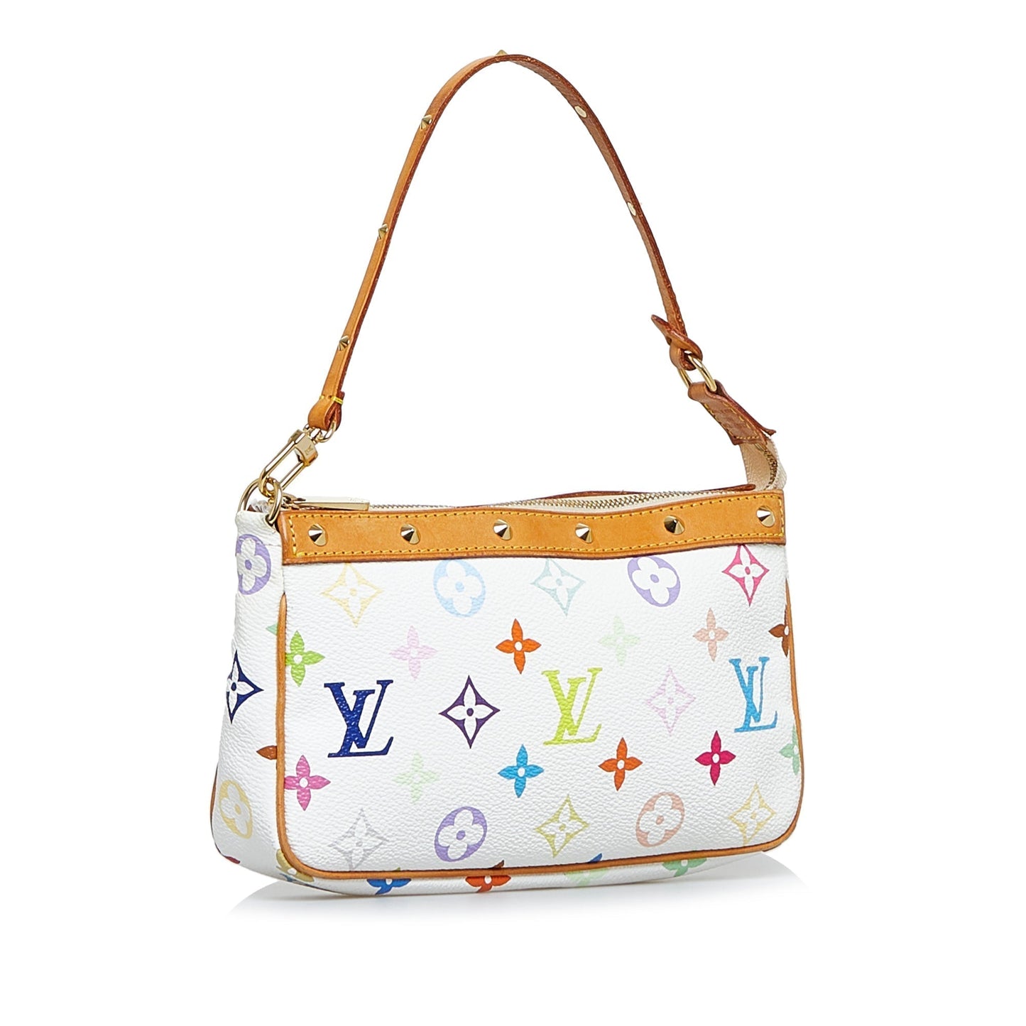 Louis Vuitton  Monogram Multicolore Pochette Accessoires White