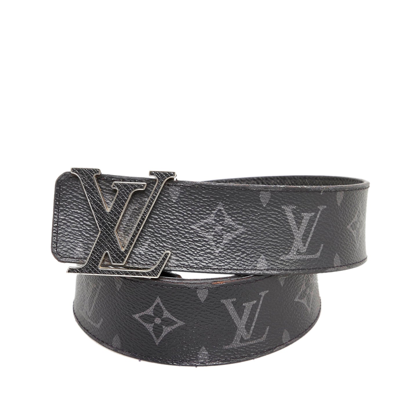 Louis Vuitton  Monogram Eclipse Initiales Belt