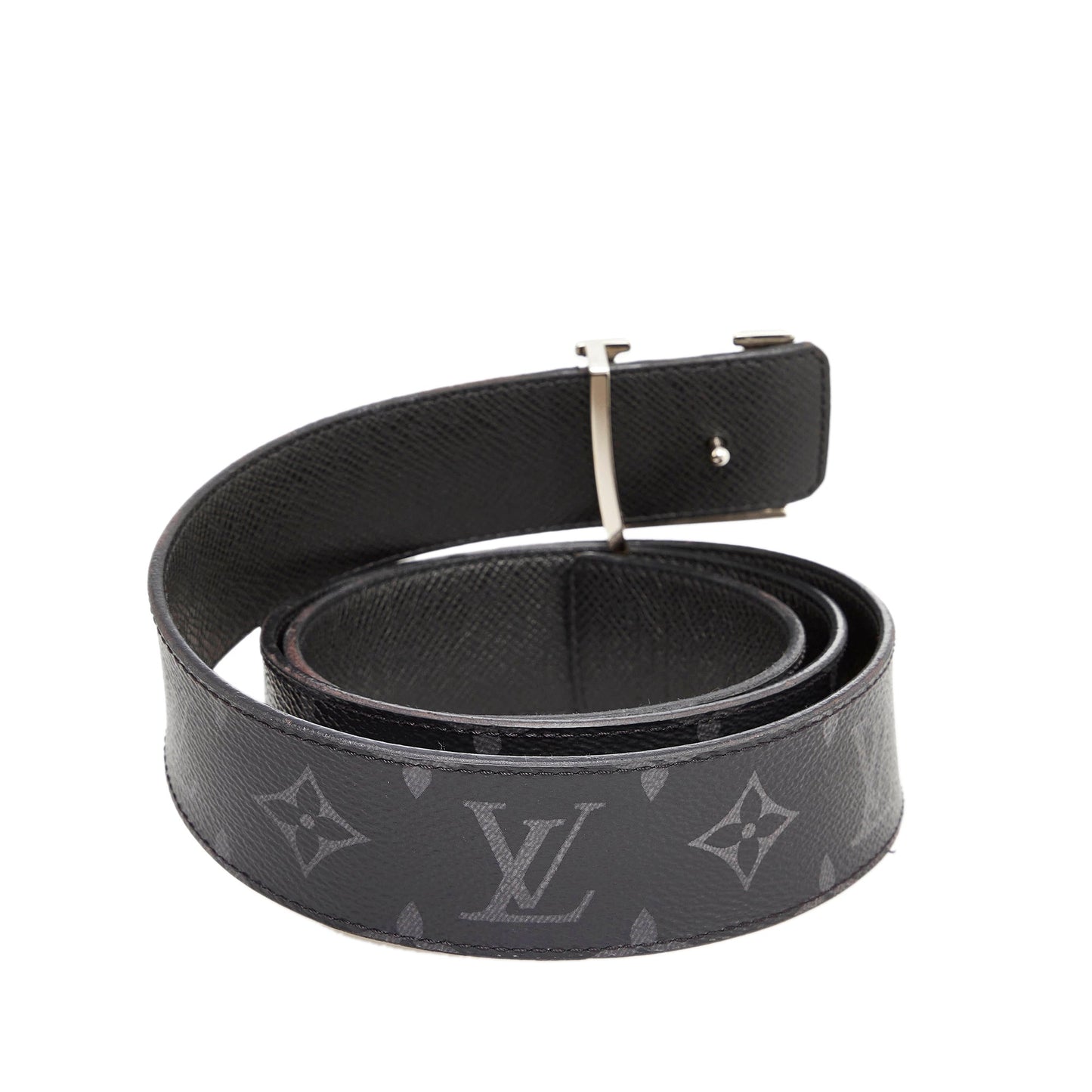 Louis Vuitton  Monogram Eclipse Initiales Belt