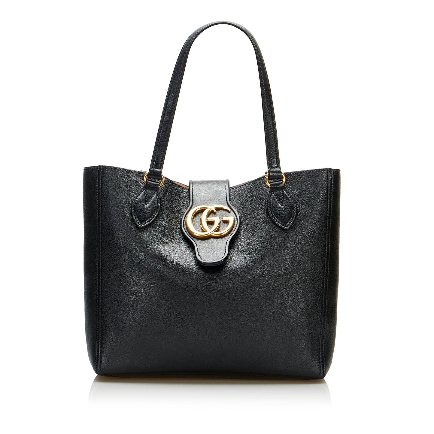 Gucci Dahlia Double G Tote Small Black