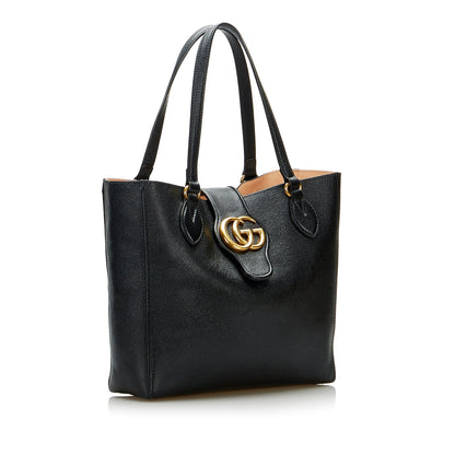 Gucci Dahlia Double G Tote Small Black