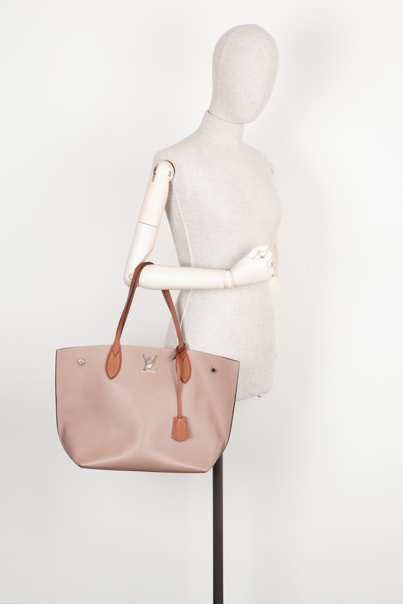 Louis Vuitton  Lockme Go Tote Bag Bicolor