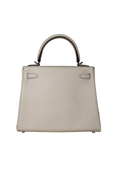 Hermes Kelly size 25 in and out  Nata swift PHW