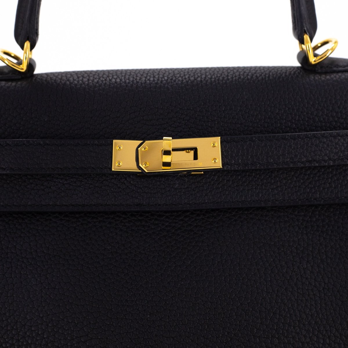 Hermes Kelly 25 Noir - C Stamp