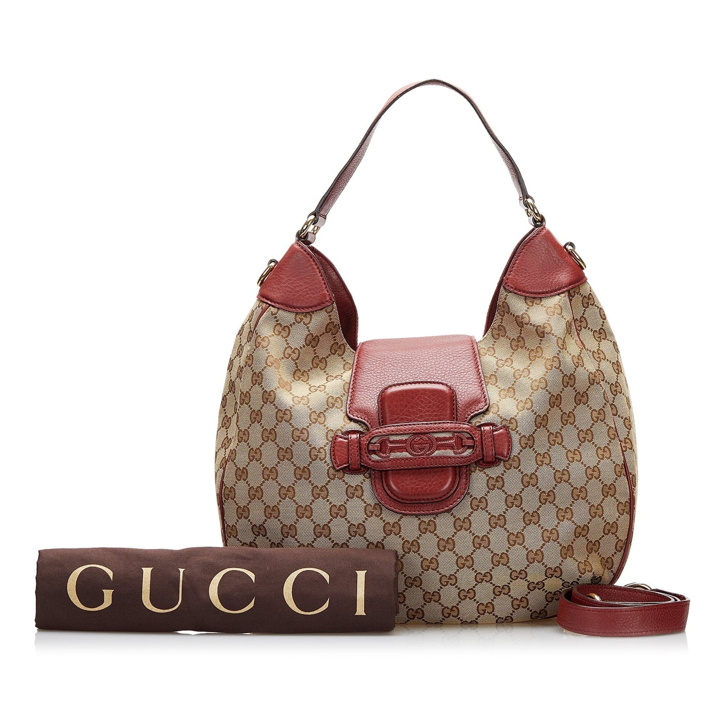 Gucci Dressage Brown GG Canvas