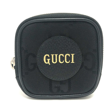 GUCCI Coin case 645060 GG canvas black GG Off the grid mens Secondhand