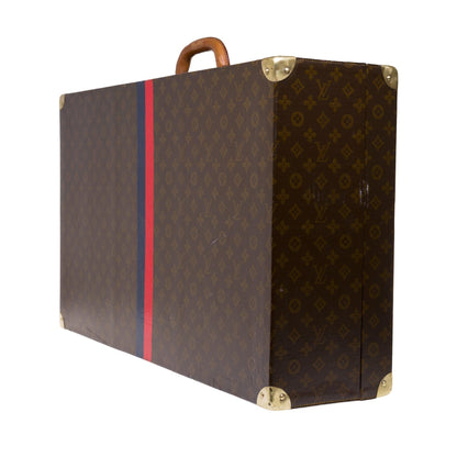 Louis Vuitton  Rare 75 Suitcase in brown monogram canvas