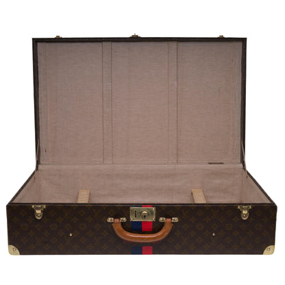 Louis Vuitton  Rare 75 Suitcase in brown monogram canvas