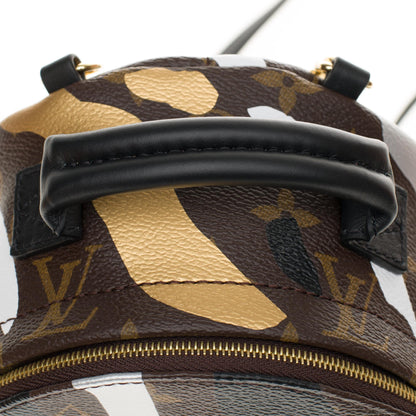 Louis Vuitton  NEW LOL Limited Edition Palm Springs Mini backpack in brown canvas