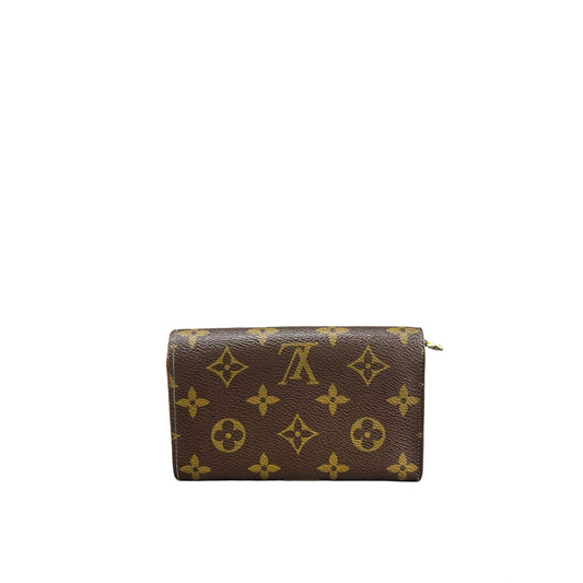 Louis Vuitton  Louis Vuitton  Monogram Tresor Wallet TRE2 - Brown