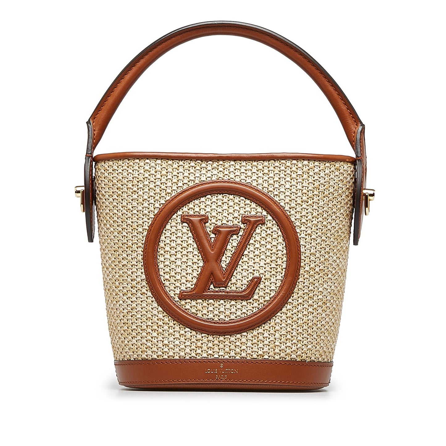 Louis Vuitton  Raffia Petit Bucket Bucket Bag