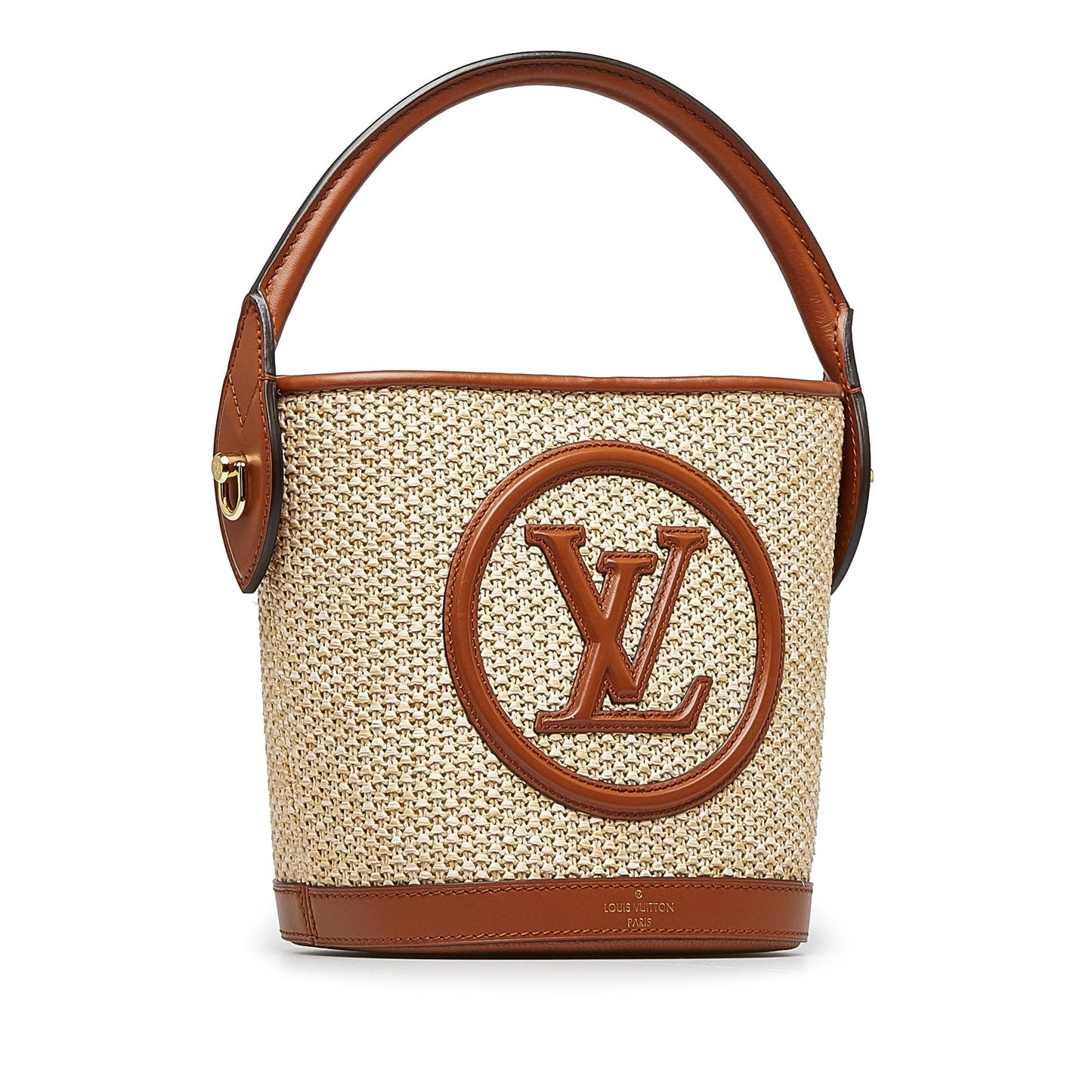 Louis Vuitton  Raffia Petit Bucket Bucket Bag