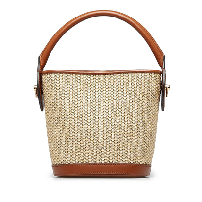 Louis Vuitton  Raffia Petit Bucket Bucket Bag