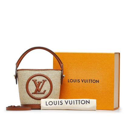 Louis Vuitton  Raffia Petit Bucket Bucket Bag