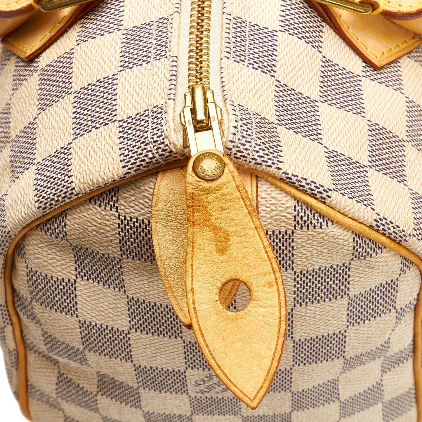 Louis Vuitton  Damier Azur Speedy 25 White