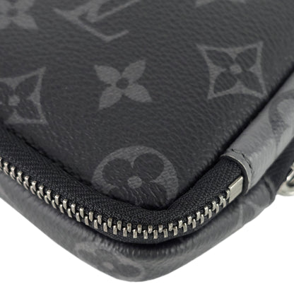 Louis Vuitton  Double Phone Eclipse Reverse Canvas Pouch