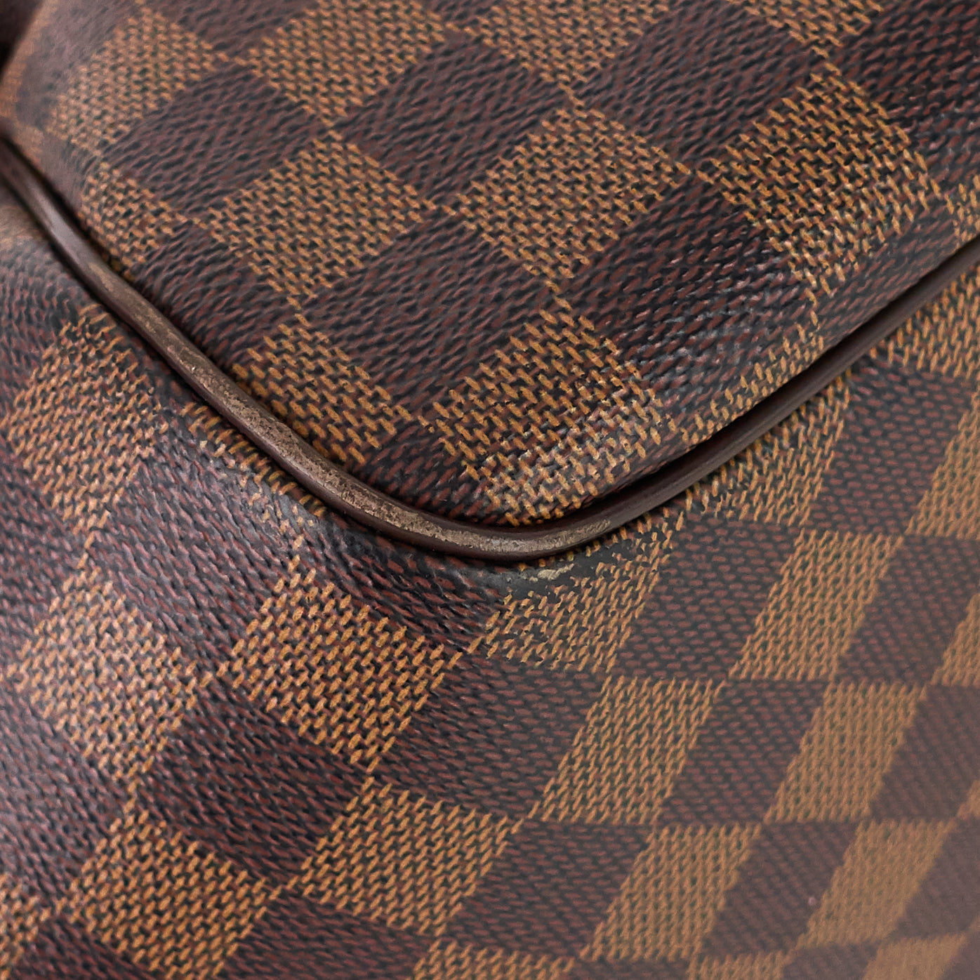 Louis Vuitton  Belem MM Damier Ebene Canvas Bag