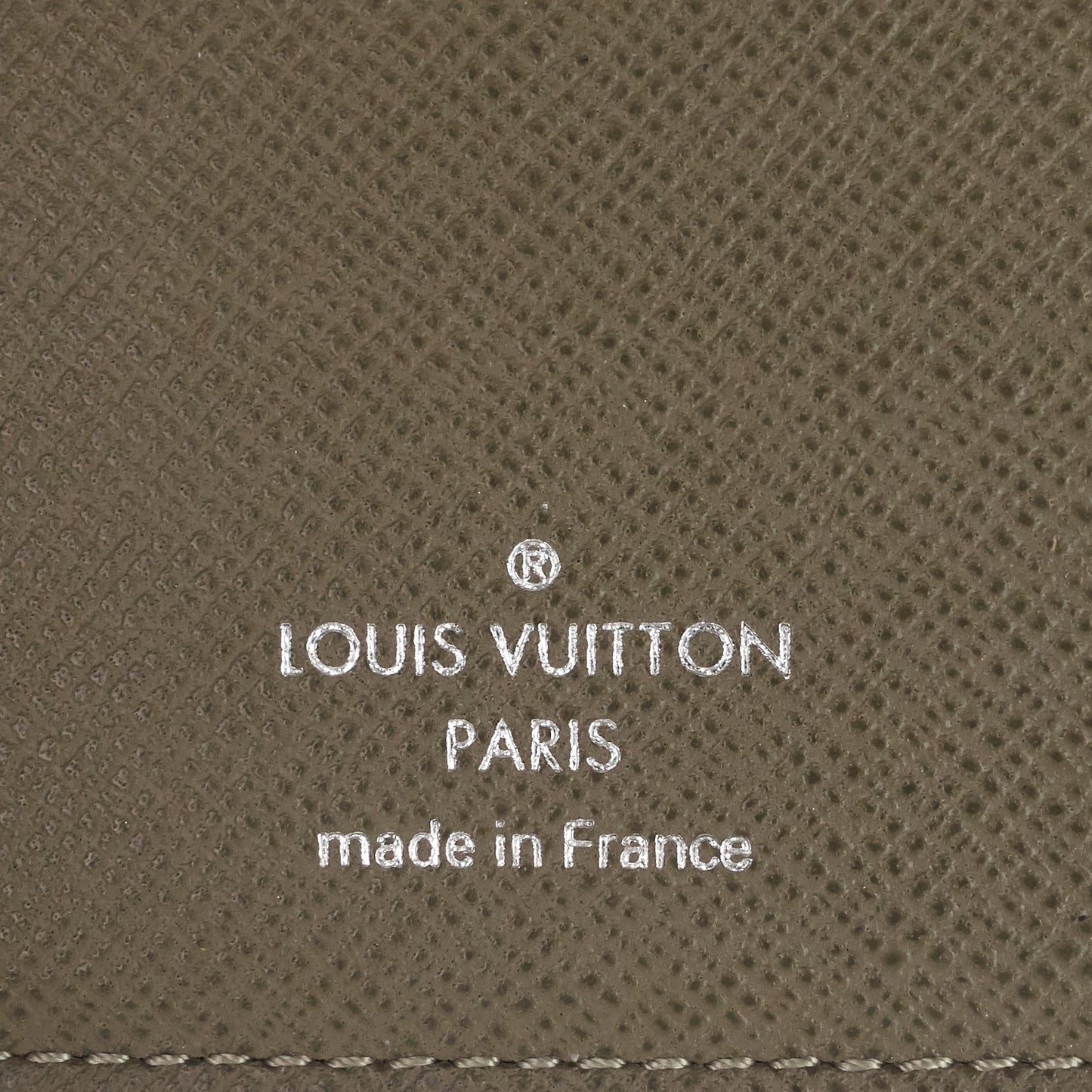 Louis Vuitton  Brazza Taiga Leather Wallet