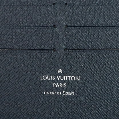 Louis Vuitton  Zippy Navy Blue Epi Leather Organizer Wallet