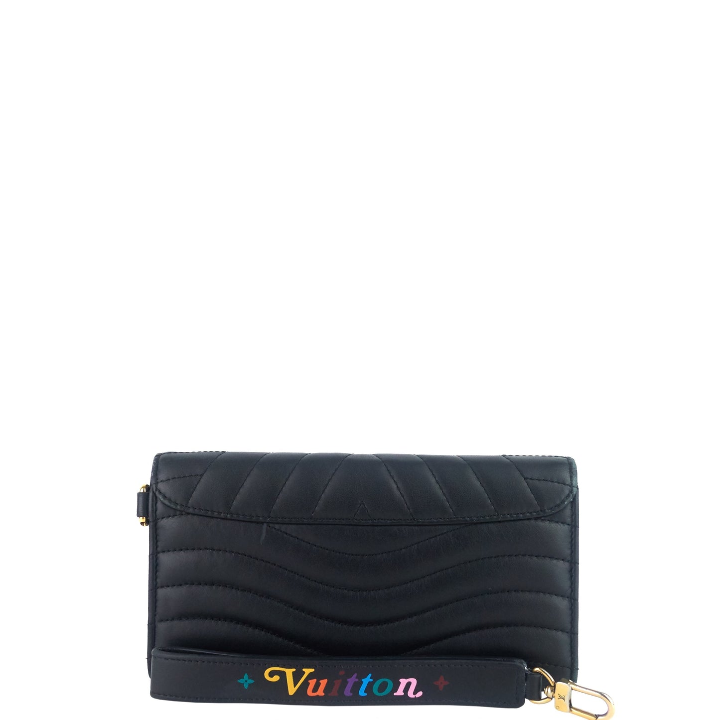 Louis Vuitton  New Wave Calfskin Leather Long Wallet Bag