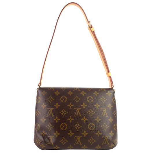 Louis Vuitton  Musette Tango Monogram Canvas Shoulder Bag