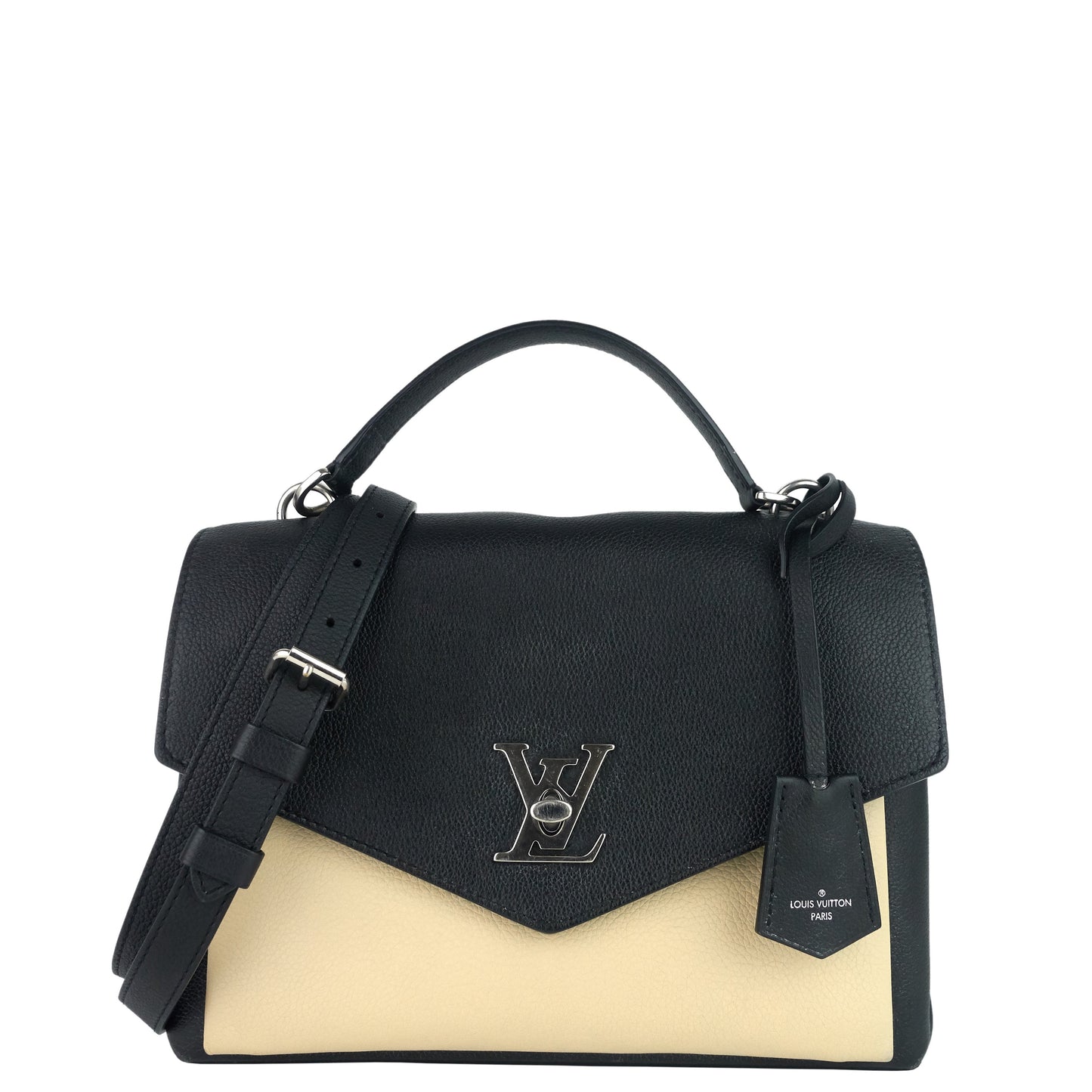 Louis Vuitton  MyLockme Calfskin Leather Top Handle Bag