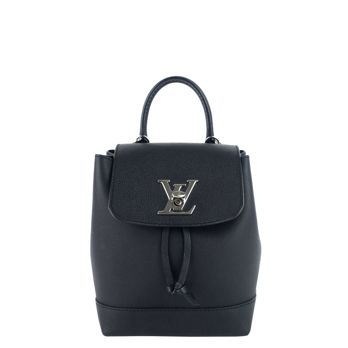 Louis Vuitton  LockMe Mini Calfskin Leather Backpack Bag