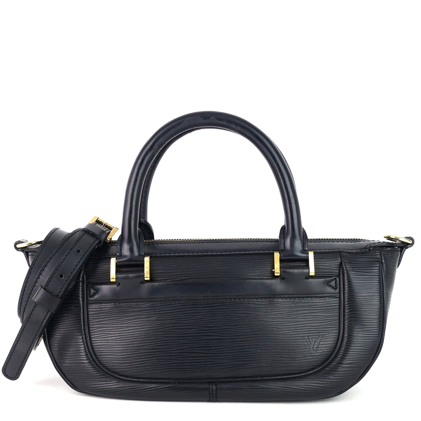 Louis Vuitton  Dhanura Black Epi Leather Handbag