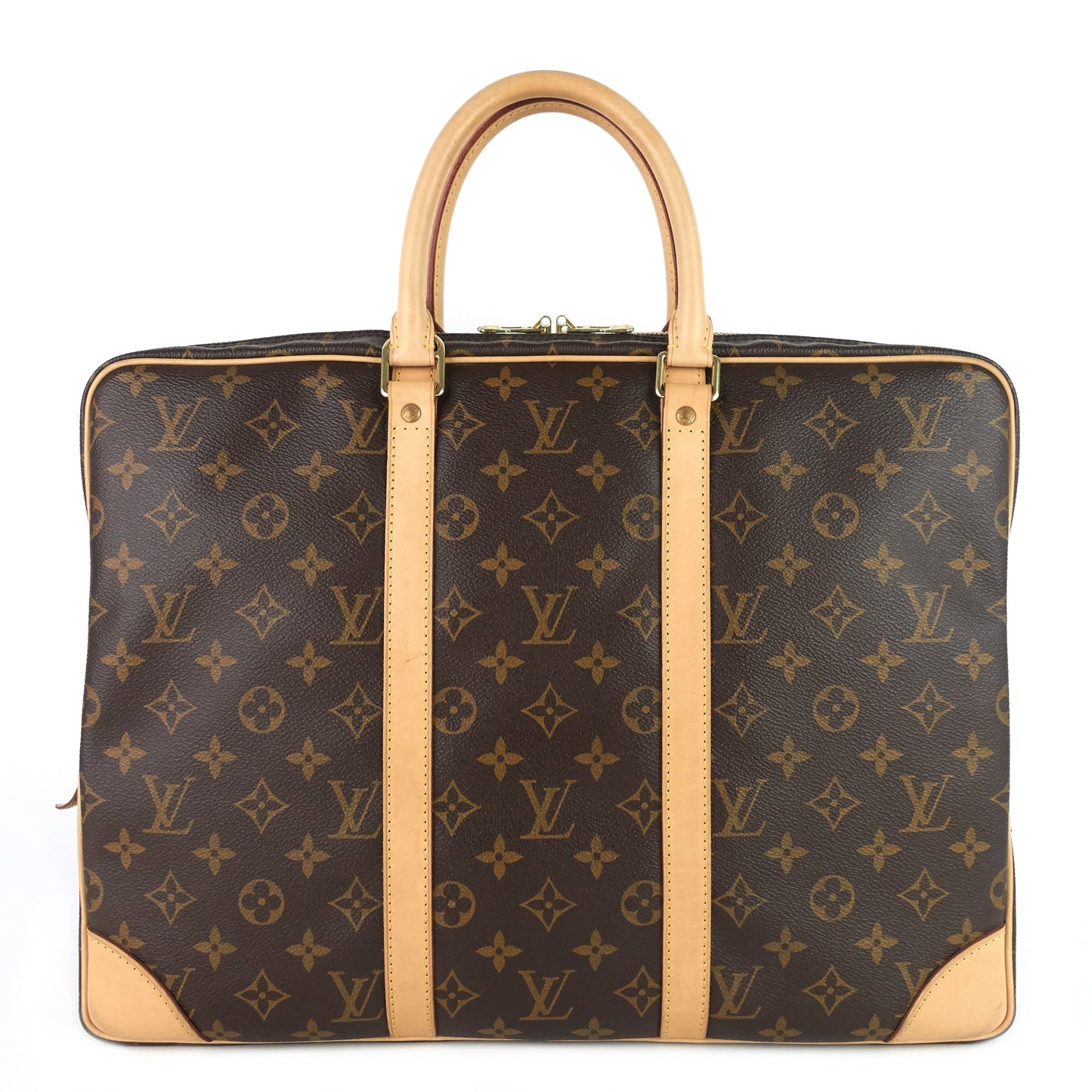 Louis Vuitton  Porte-Documents Voyage Monogram Canvas Briefcase Bag