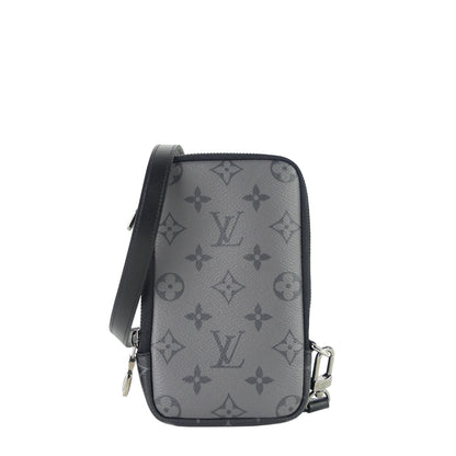 Louis Vuitton  Double Phone Eclipse Reverse Canvas Pouch