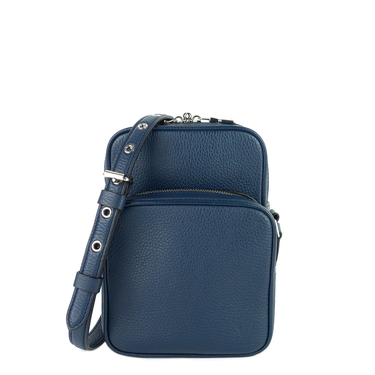 Louis Vuitton  Amazone Blue Taurillon Leather Crossbody Bag