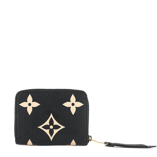 Louis Vuitton  Zippy Bicolour Monogram Empreinte Leather Coin Purse