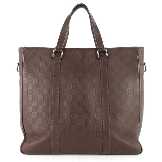 Louis Vuitton  Tadao PM Damier Infini Leather Tote Bag