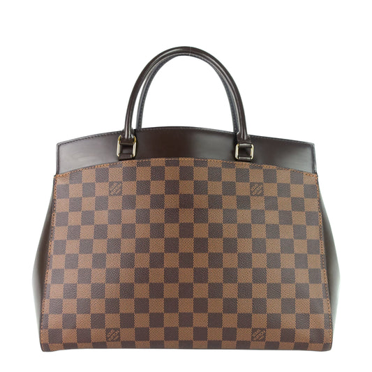 Louis Vuitton  Rivoli MM Damier Ebene Canvas Tote Bag