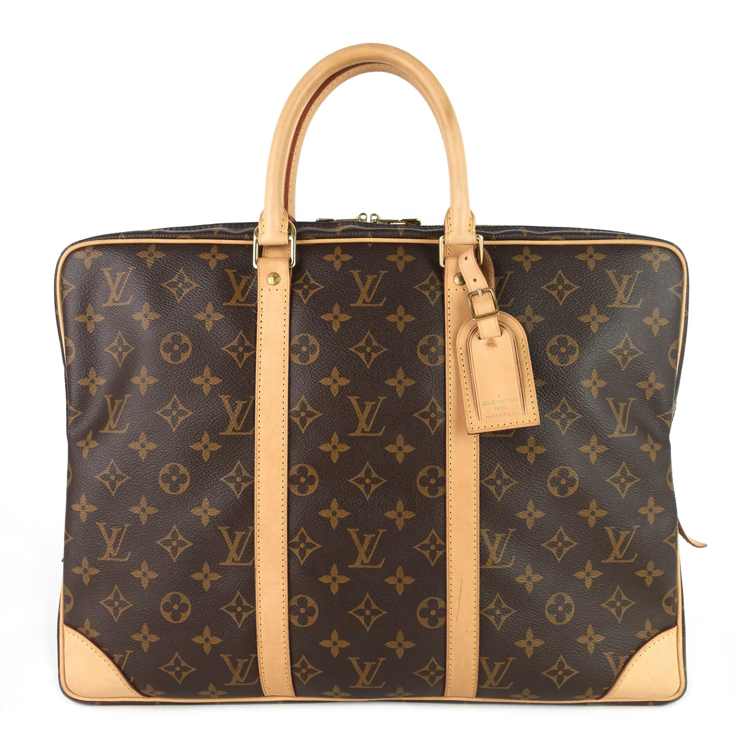 Louis Vuitton  Porte-Documents Voyage Monogram Canvas Briefcase Bag