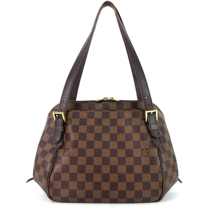 Louis Vuitton  Belem MM Damier Ebene Canvas Bag