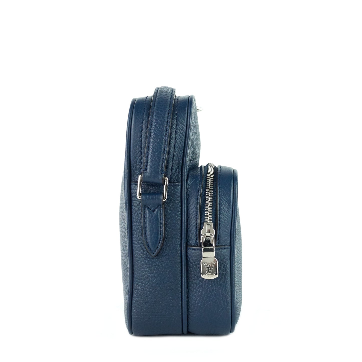 Louis Vuitton  Amazone Blue Taurillon Leather Crossbody Bag