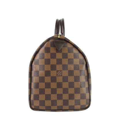 Louis Vuitton  Speedy 30 Damier Ebene Canvas Bag